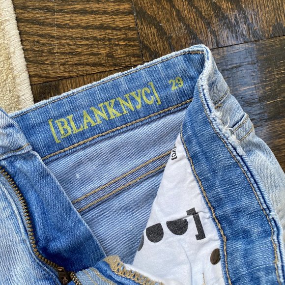 Blank NYC denim jean shorts - Picture 2 of 2